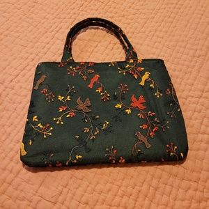 Vintage Audrey Ang Embroidered Handbag